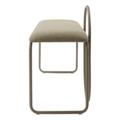 Angui bänk bouclé, Taupe