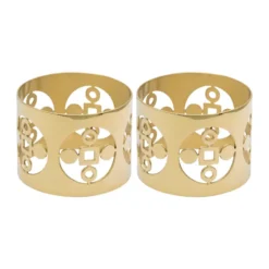 Anima Gemella servettring 2-pack, Mässing