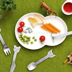 Animal Friends bestick 4 delar, barnbestick