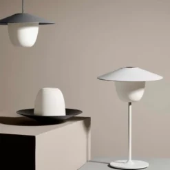 Ani mobil LED-lampa 49 cm, Satellite (ljusgrå)