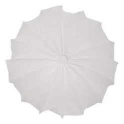 Anna plafond linne Ø60 cm, Vit