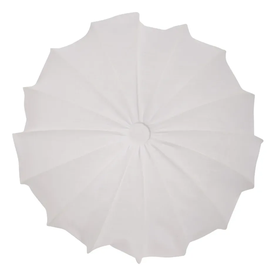 Anna plafond linne Ø60 cm, Vit