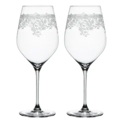 Arabesque Bordeaux rödvinsglas 81 cl 2-pack, Klar