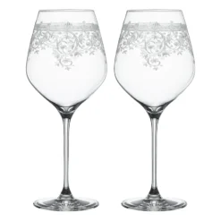 Arabesque Burgundy rödvinsglas 84 cl 2-pack, Klar