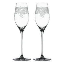 Arabesque champagneglas 30 cl 2-pack, Klar
