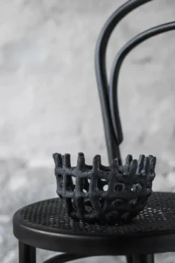 Art Piece flätad korg, Black