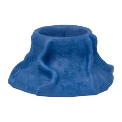 Art Piece lava ljusstake Ø12,5 cm, Cobalt