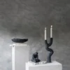 Art piece ljusstake 41 cm, Black