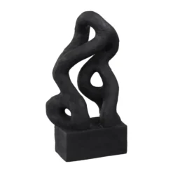 Art piece symbiosis skulptur 29 cm, Black