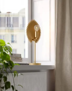 Aruba bordslampa 55 cm, Mattguld