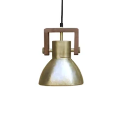 Ashby single taklampa Ø19 cm, Pale Gold
