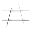 A-Shelf vägghylla Large 78x12x67 cm, Black