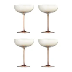 Aston cocktail glas 4-pack, Brons