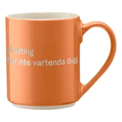 Astrid Lindgren mugg, det är ingen ordning…, Svensk text