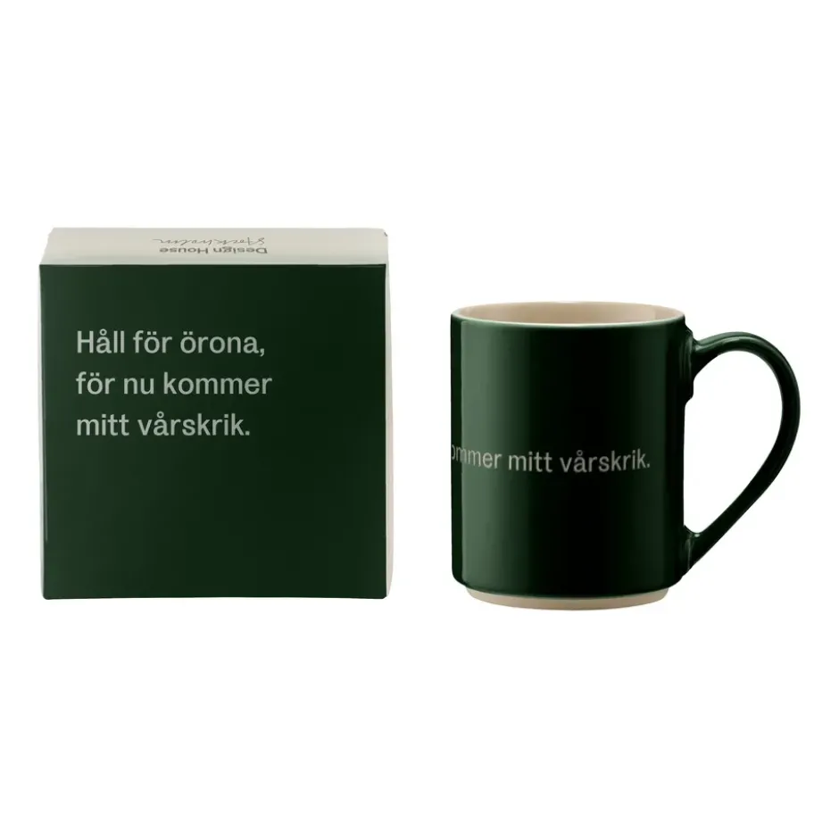 Astrid Lindgren mugg, håll för örona, Svenskt text