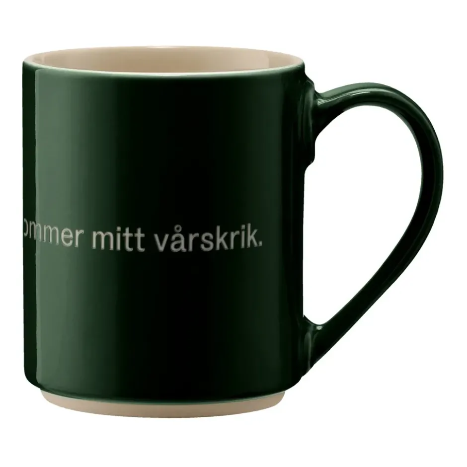 Astrid Lindgren mugg, håll för örona, Svenskt text