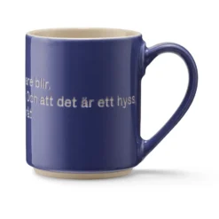 Astrid Lindgren mugg, hyss hittar man inte på, svensk text