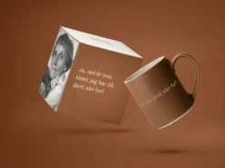 Astrid Lindgren mugg, ja, det är inte klokt…, Svensk text