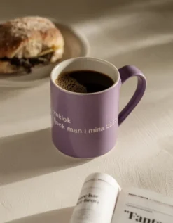 Astrid Lindgren mugg, jag är en vacker…, svenskt text