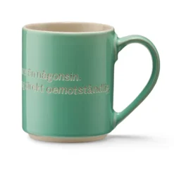 Astrid Lindgren mugg, jag är fräknigare, svensk text