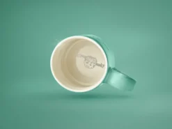 Astrid Lindgren mugg, jag är fräknigare, svensk text