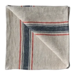 Astrid linneservett 50x50 cm, Navy