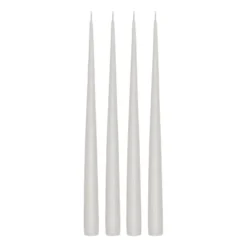 Atmosphere antikljus 4-pack 32 cm, Icy Grey
