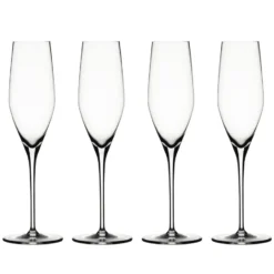 Authentis Champangeglas 19cl, 4-pack, klar
