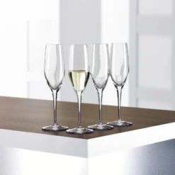 Authentis Champangeglas 19cl, 4-pack, klar