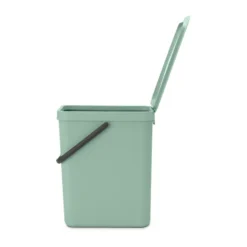 Avfallshink Sort & Go 25L, Jade Green