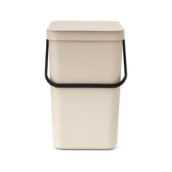 Avfallshink Sort & Go 25L, Soft Beige