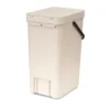 Avfallshink Sort & Go 16L, Soft Beige