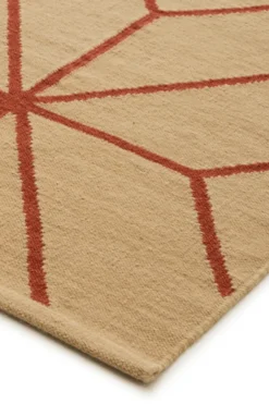 Ayur matta, Beige-Rust, 320x230 cm