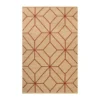 Ayur matta, Beige-Rust, 270x180 cm