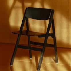 Backflip Chair stol, Anthracite lackerad bok