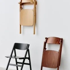 Backflip Chair stol, Bronze lackerad bok