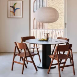 Backflip Chair stol, Bronze lackerad bok