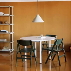 Backflip Chair stol, Cedar green lackerad bok