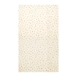 Baies bordsduk 150x240 cm, Natural-dark chocolate