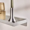 Bakku vägghylla small 16x50 cm, Aluminium