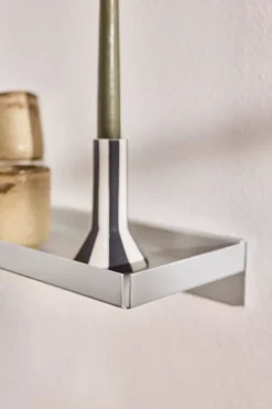 Bakku vägghylla small 16x50 cm, Aluminium