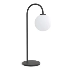Ballon bordslampa, Svart