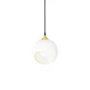 Ballroom pendel Ø20 cm, Guld-white snow