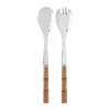 Bamboo shape salladsbestick 2 delar, Light wood laminated