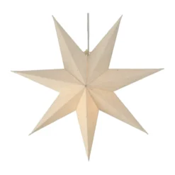 Bare adventsstjärna vit, 45 cm