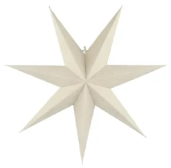 Bare adventsstjärna vit, 60 cm