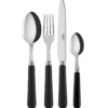 Basic bestickset 24 delar, Black