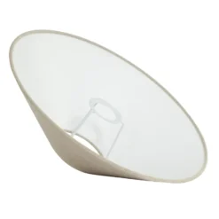 Basic flat lampskärm Ø30 cm, Natural