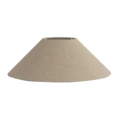 Basic flat lampskärm Ø30 cm, Natural