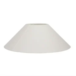 Basic flat lampskärm Ø30 cm, White